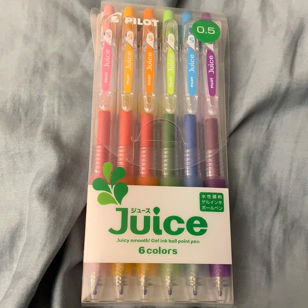 New pilot juice color gel pens 0.5
